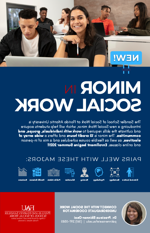 Minor in Social Work Flyer